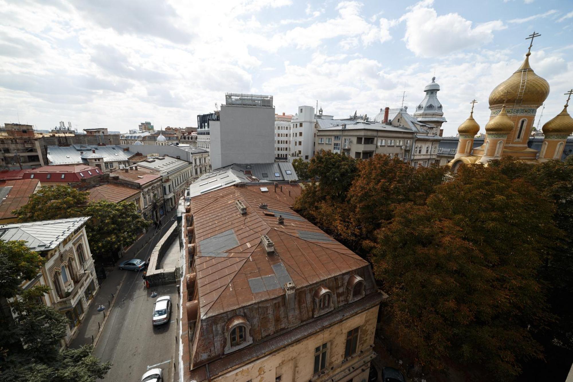 Rooftop Apartment Street Doamnei Bucureşti Exterior foto