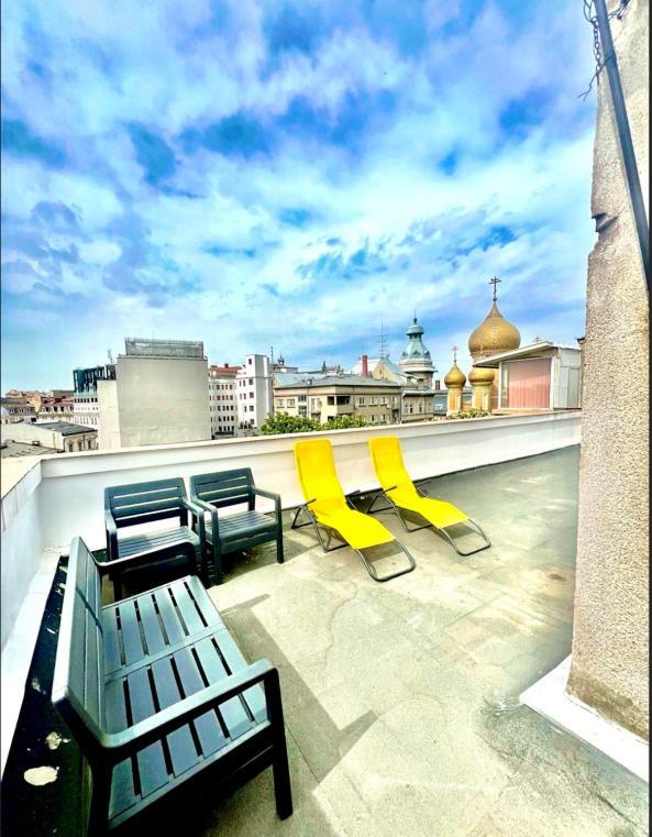Rooftop Apartment Street Doamnei Bucureşti Exterior foto